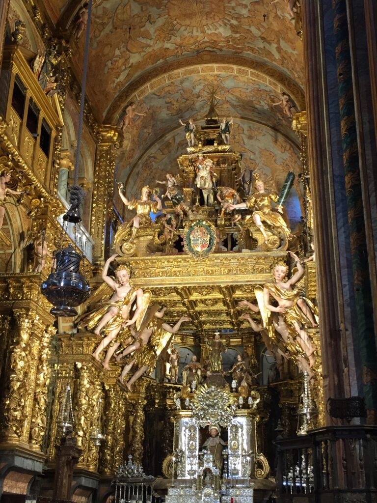 Interior catedral santiago