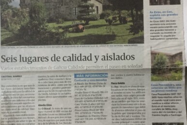 Casa rural con Galicia calidade