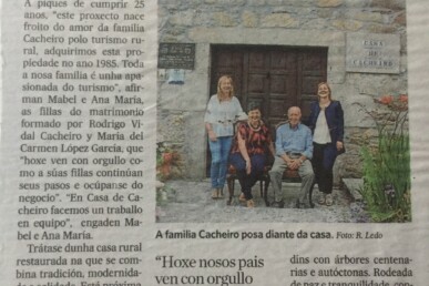 Casa rural cerca de Santiago