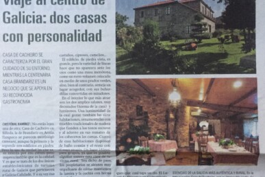 Casa rural en el centro de galicia