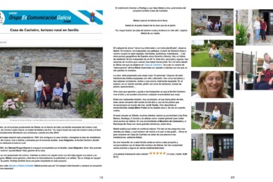 casa rural con turismo sostenible y destino seguro