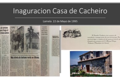 Inaguracion oficial de CASA DE CACHEIRO TURISMO RURAL